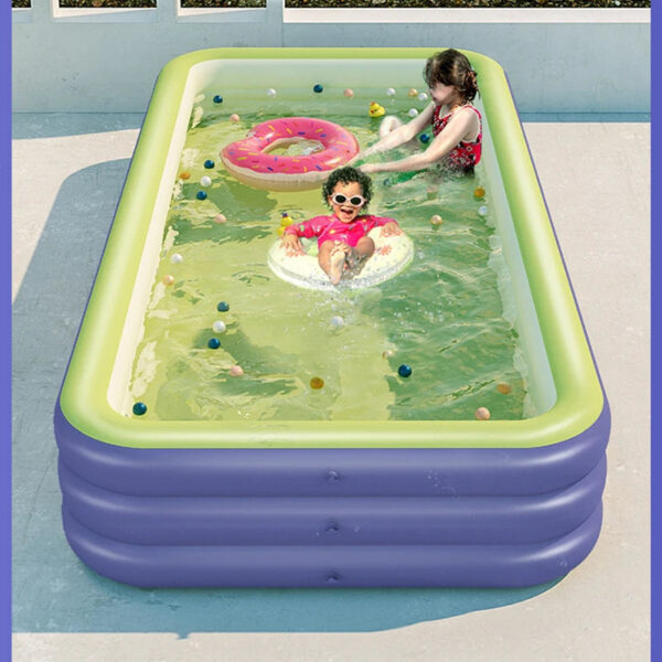 Big Swimming Pools 210CM Inflatable Swimming Pools Outdoor Portable For Kids Family Babies Bath country house Removable Pools - Image 6