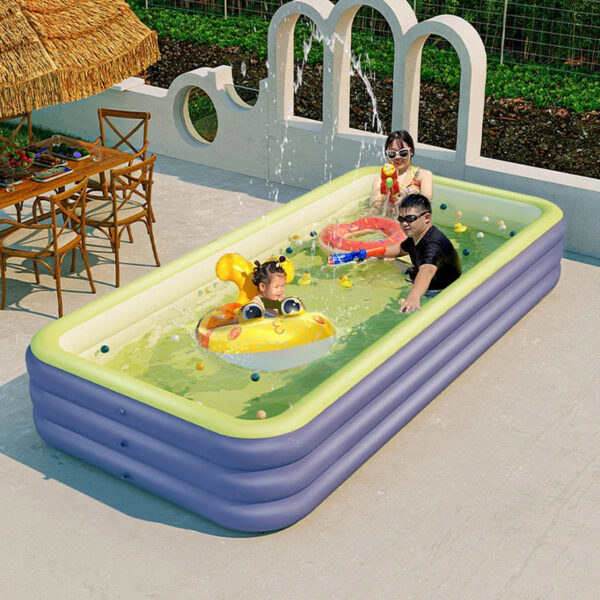 Big Swimming Pools 210CM Inflatable Swimming Pools Outdoor Portable For Kids Family Babies Bath country house Removable Pools - Image 7