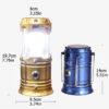 USB Rechargeable Waterproof Camping Lantern Outdoor Light Torch - Image 9