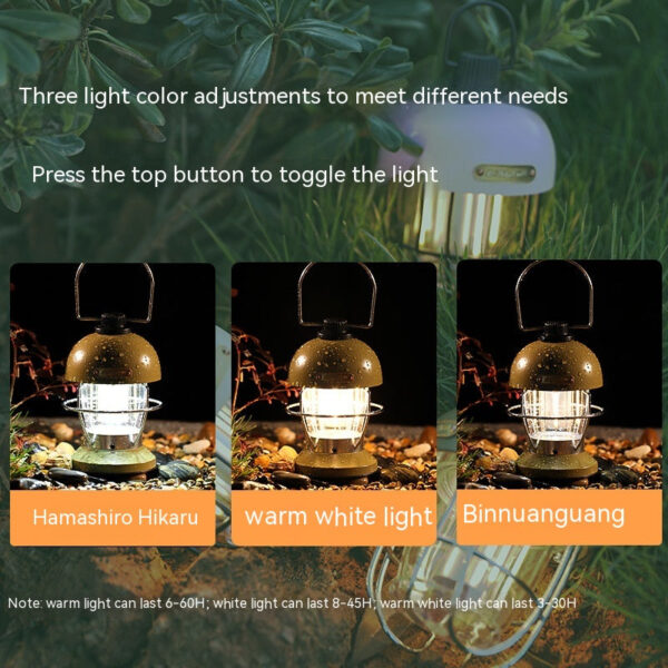 USB Rechargeable Outdoor Camping Lantern - Image 9