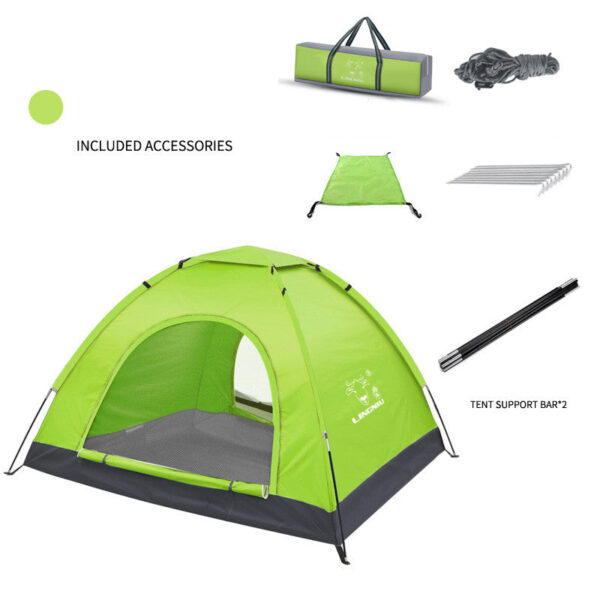 Outdoor Single-Layer Camping Tent for Beach and Camping - Image 10